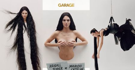 Upiorna Kendall Jenner w sesji dla magazynu "Garage" inspirowanej japońskimi horrorami. Piękna? (ZDJĘCIA)