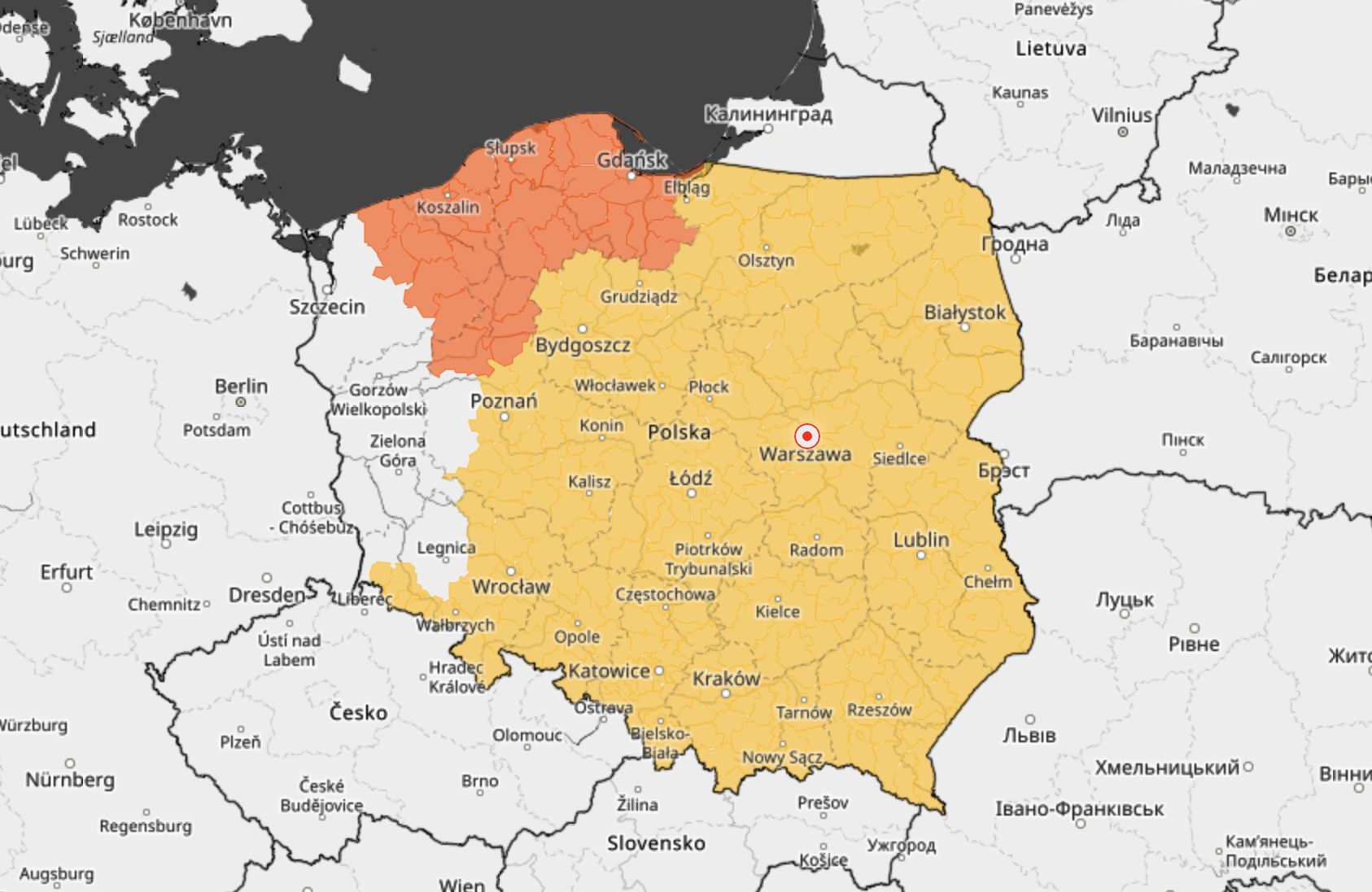 wiadomości,aktualności,WP Wiadomości Zacznie się tuż po północy. IMGW ostrzega: nawet minus 18 stopni w części Polski