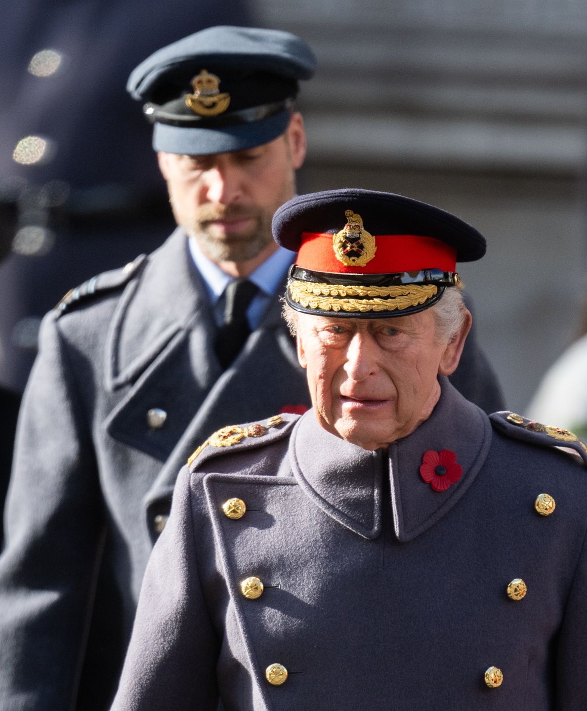 Król Karol III i książę William