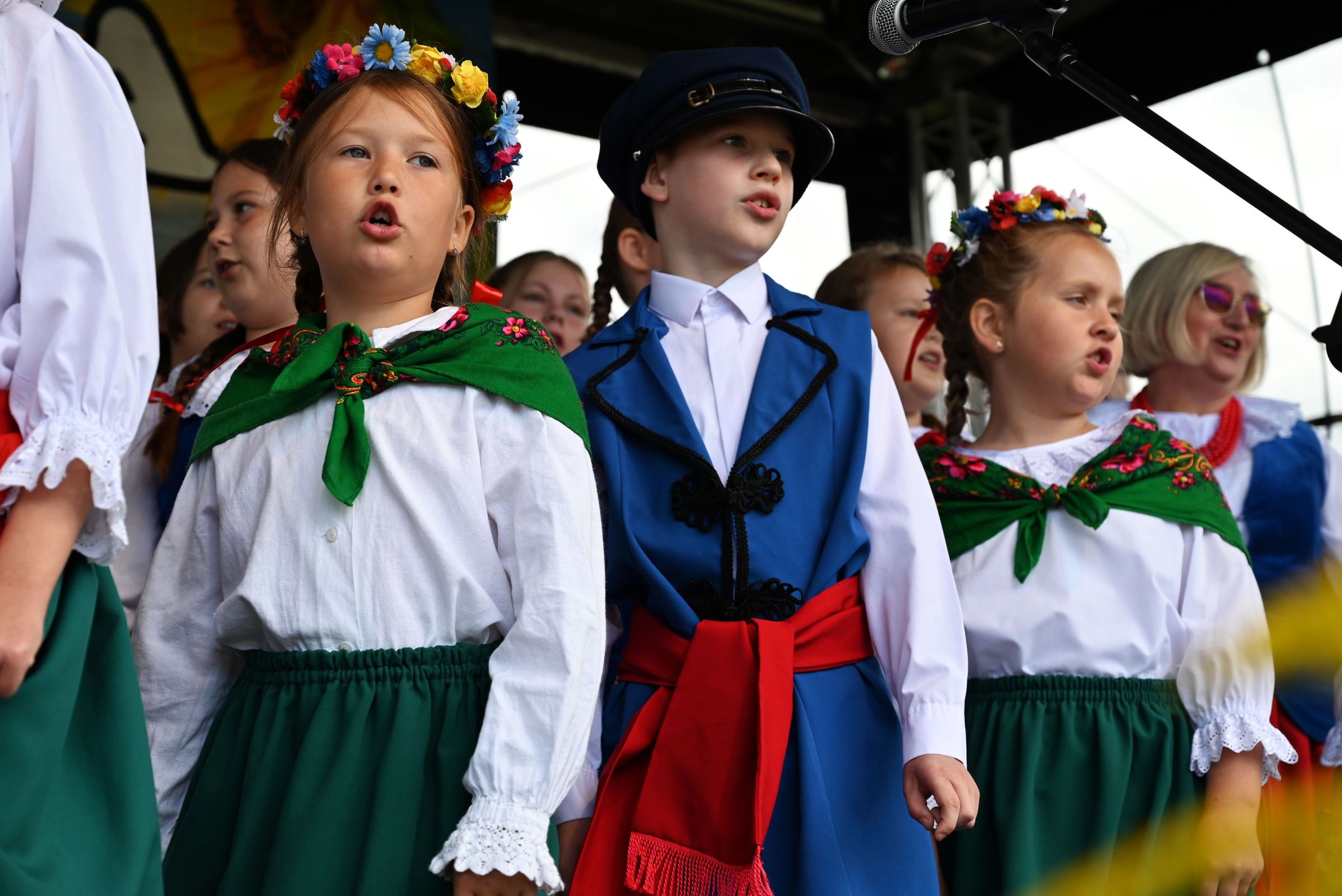 Tak wyglądały dożynki w gminie Zbójno