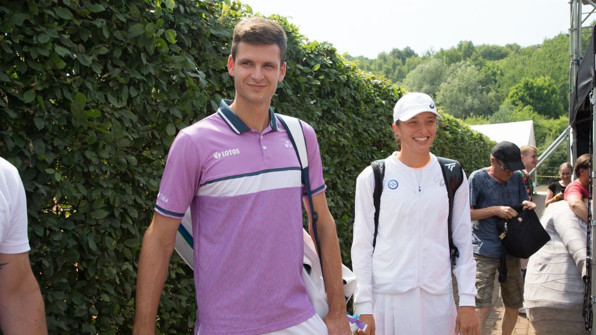 Hubert Hurkacz i Iga Świątek