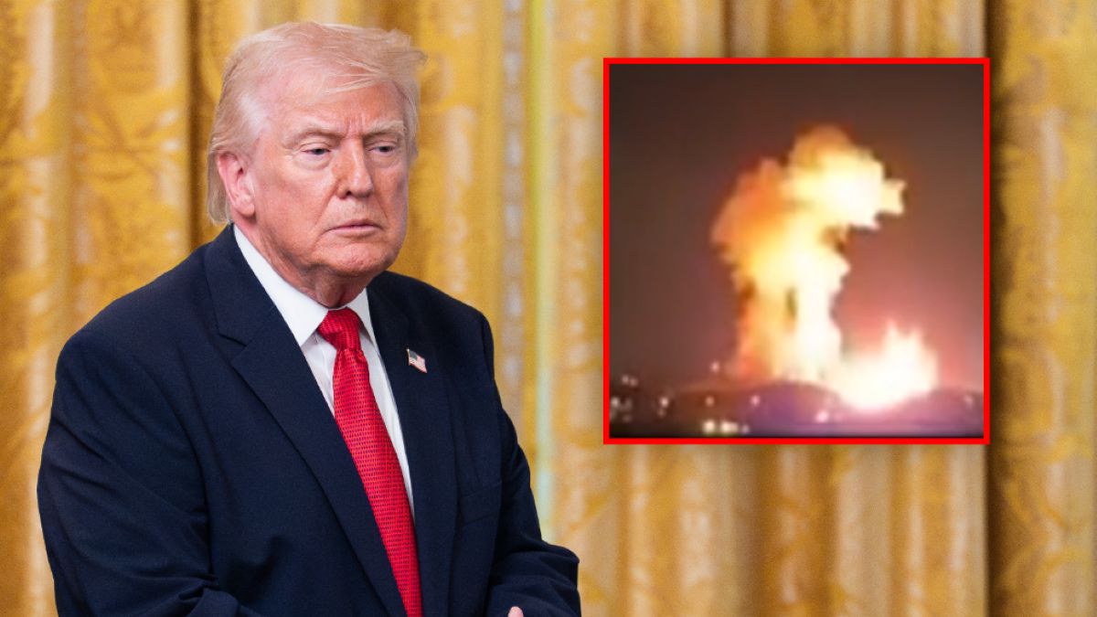 Donald Trump pokazał nagranie z Iranu