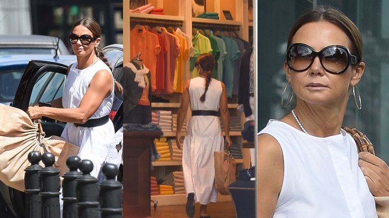 Kinga Rusin na mieście