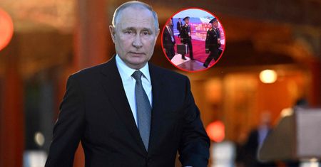 Putin z wizytą w Pekinie. Kamery uchwyciły rzadki widok