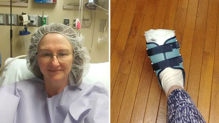 Bolesna infekcja uniemożliwiała normalne chodzenie