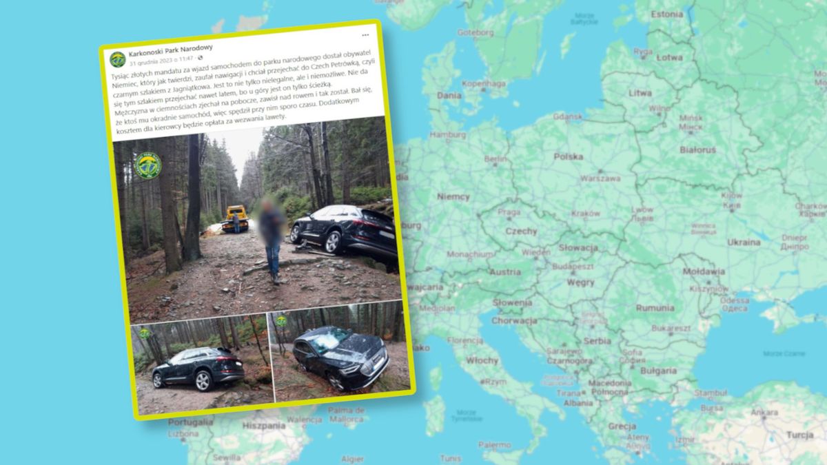 Nawigacja GPS może wyprowadzić "w pole"