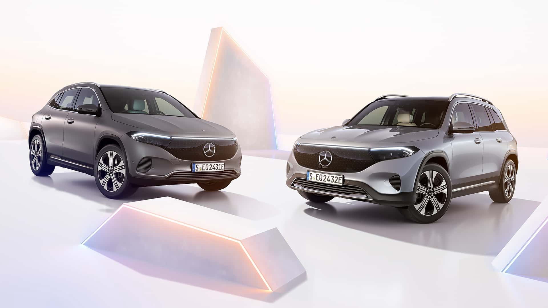 Odświeżone elektryki Mercedesa