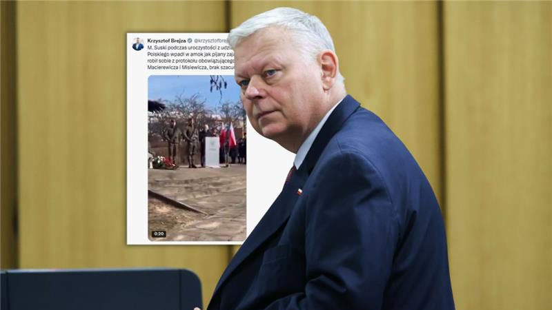 Szef MON reaguje po nagraniu z Markiem Suskim