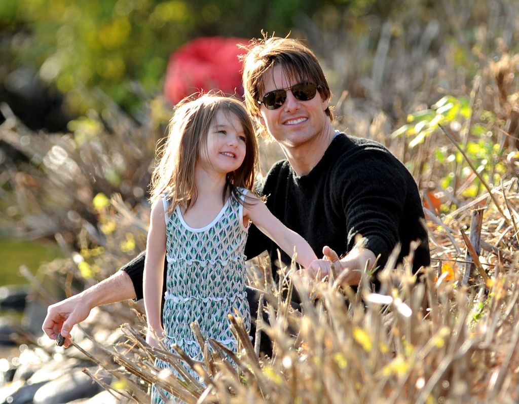 Tom Cruise with his daughter Suri