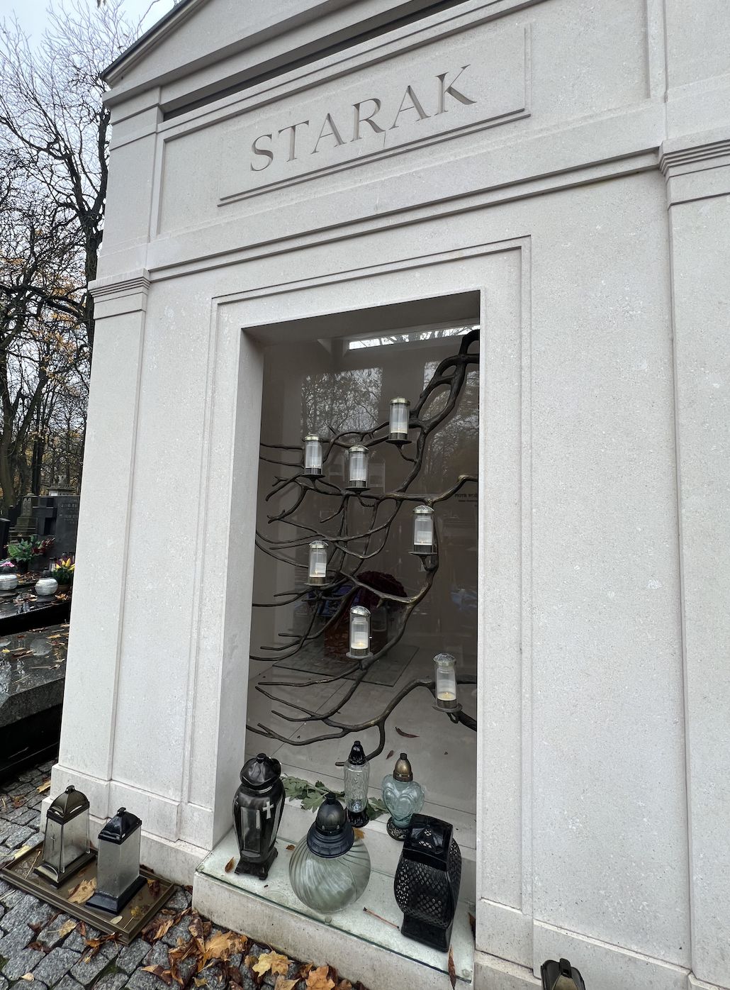 Grób Piotra Woźniaka-Staraka