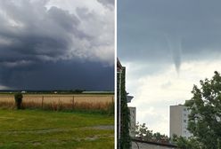 Burze nad Polską. W Gliwicach sformułował się lejek kondensacyjny