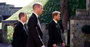 Książę William i Harry widziani razem pierwszy raz od PONAD ROKU na pogrzebie księcia Filipa (FOTO)