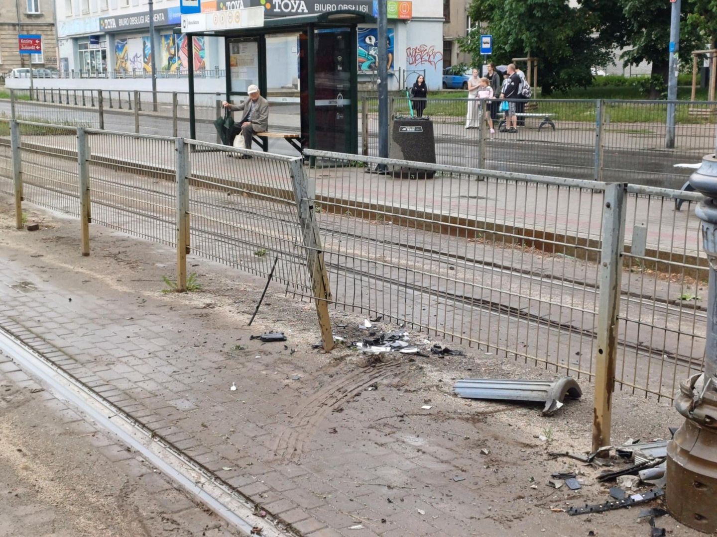 Wypadek na ul. Zachodniej
