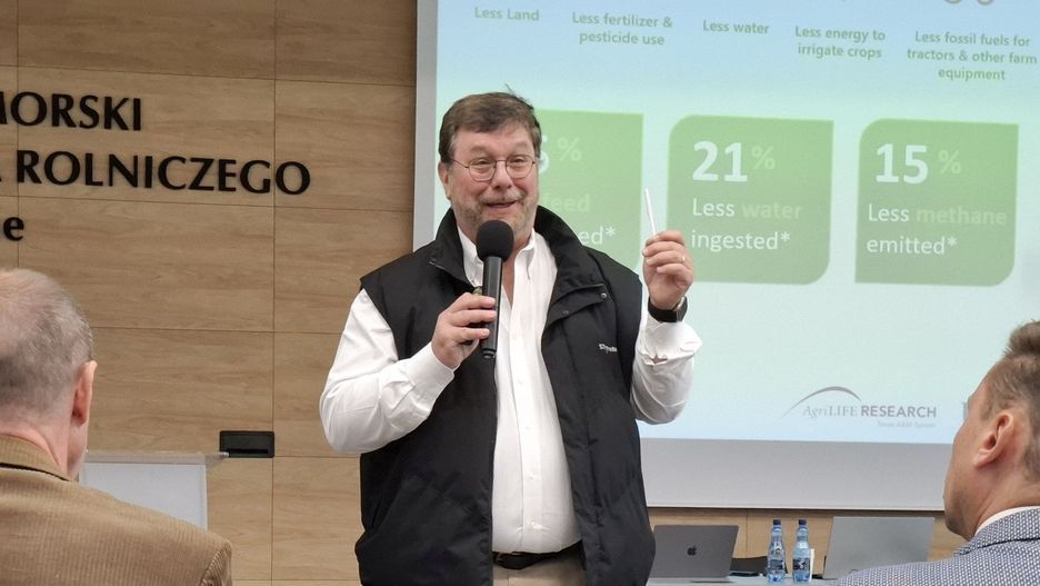30 maja 2025 Juan Moreno w Kujawsko-Pomorskim Ośrodku Doradztwa Rolniczego w Minikowie 