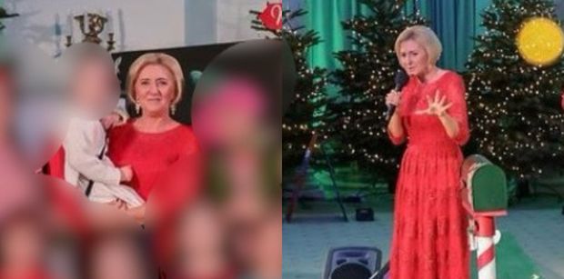 Agata Duda urządziła Mikołajki w Pałacu Prezydenckim. Pierwsza dama zaprezentowała się w czerwonej sukni. Ładnie? (FOTO)