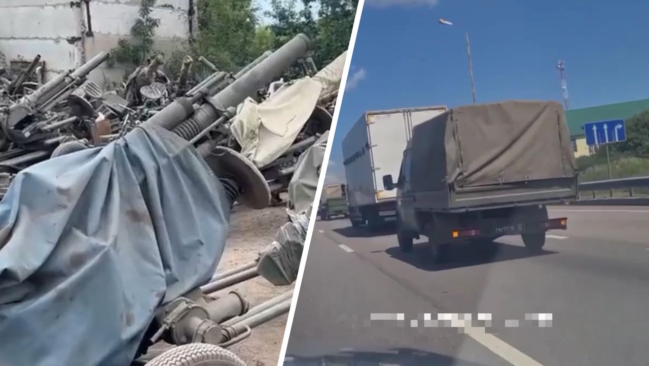 Wagnerowcy przekazali gigantyczny arsenał. Teraz jadą do Moskwy