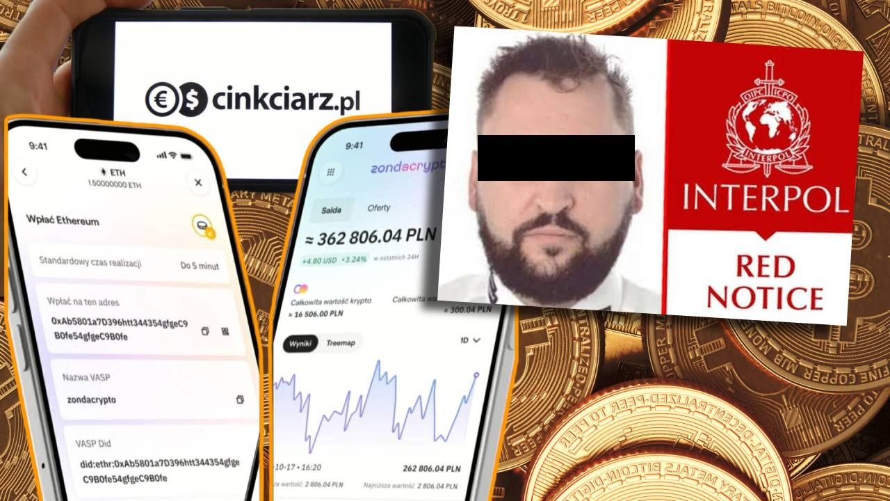 Twórca Cinkciarz.pl zatrzymany. W tle znowu spółka założona przez Wiplera