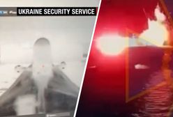 Tak Ukraińcy trafili most Krymski. Są nowe nagrania