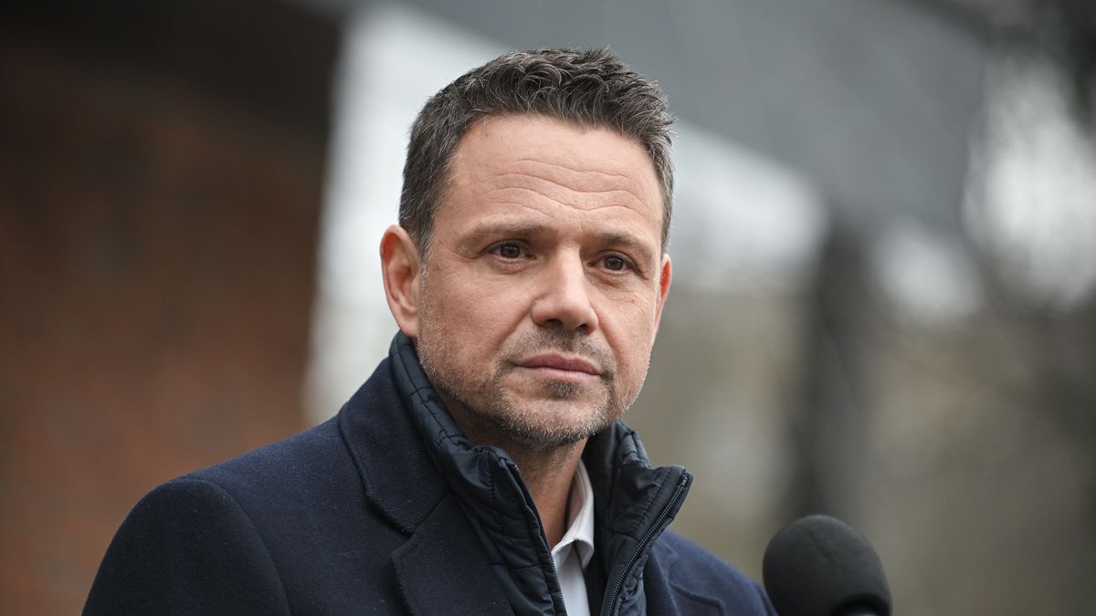 Warszawa, 14.01.2024. Prezydent Warszawy Rafał Trzaskowski podczas konferencji prasowej poświęconej współpracy m.st. Warszawy z przedsiębiorcami i organizacjami pozarządowymi, 14 bm. w stołecznym Centrum Przedsiębiorczości Smolna. (sko) PAP/Marcin Obara