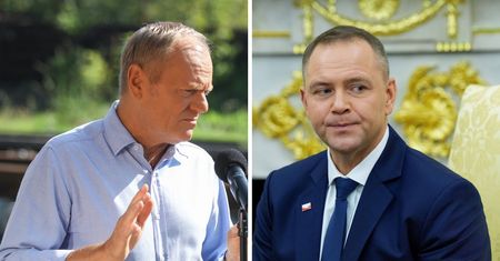 Tusk o Nawrockim w USA. "Polska za darmo niczego nie dostaje"