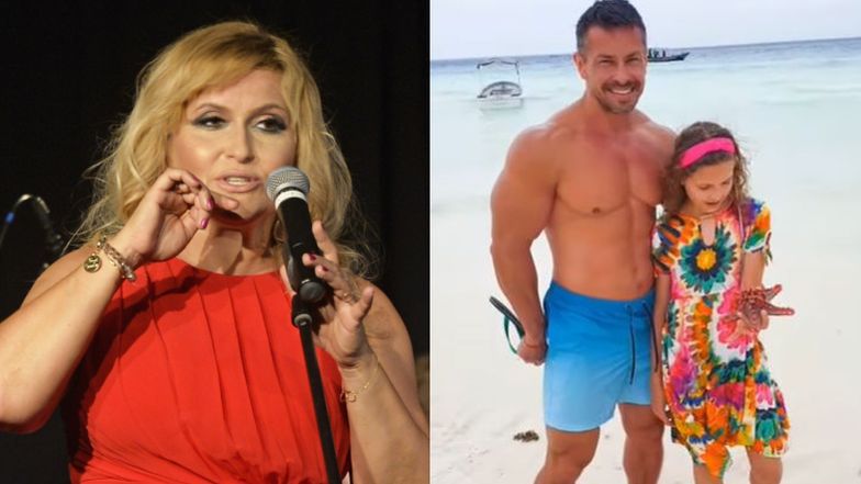 Katarzyna Skrzynecka broni córki pozującej z rozgwiazdą