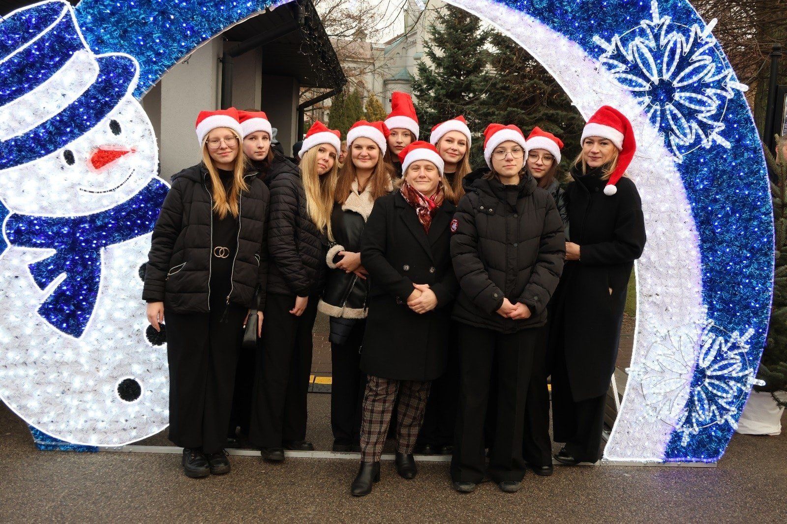 I jak tu sobie nie zrobić zdjęcia w świątecznym Kamieńsku