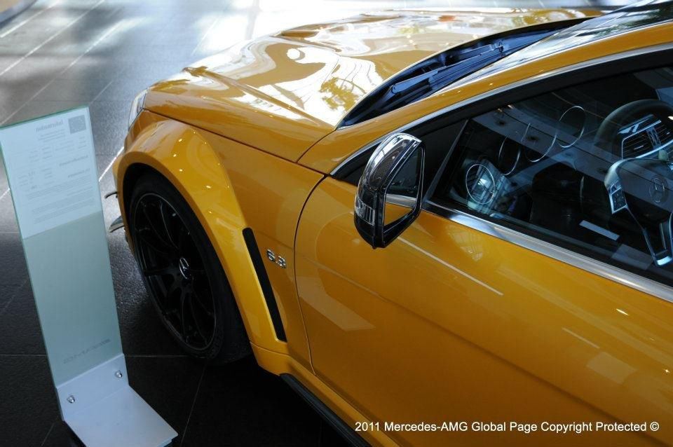 Mercedes-Benz C63 Coupe AMG Black Series Solarbeam