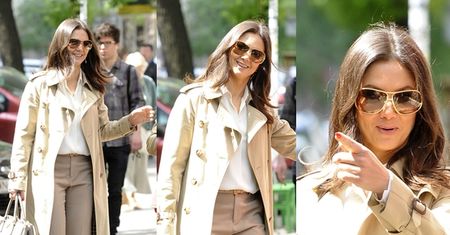 Kinga Rusin w płaszczu Burberry (ZDJĘCIA)