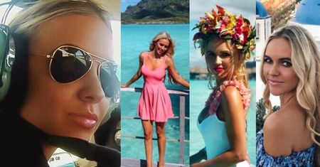Austriacka pilotka nie mogła znaleźć pracy w liniach lotniczych, więc została... blogerką i "gwiazdą Instagrama" (ZDJĘCIA)
