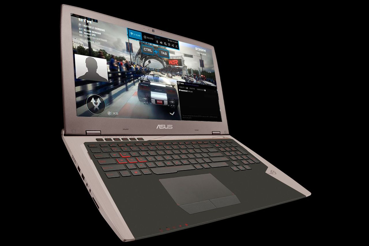 Asus ROG G701VI: pierwszy na świecie laptop z odświeżaniem 120 Hz i obsługą G-Sync
