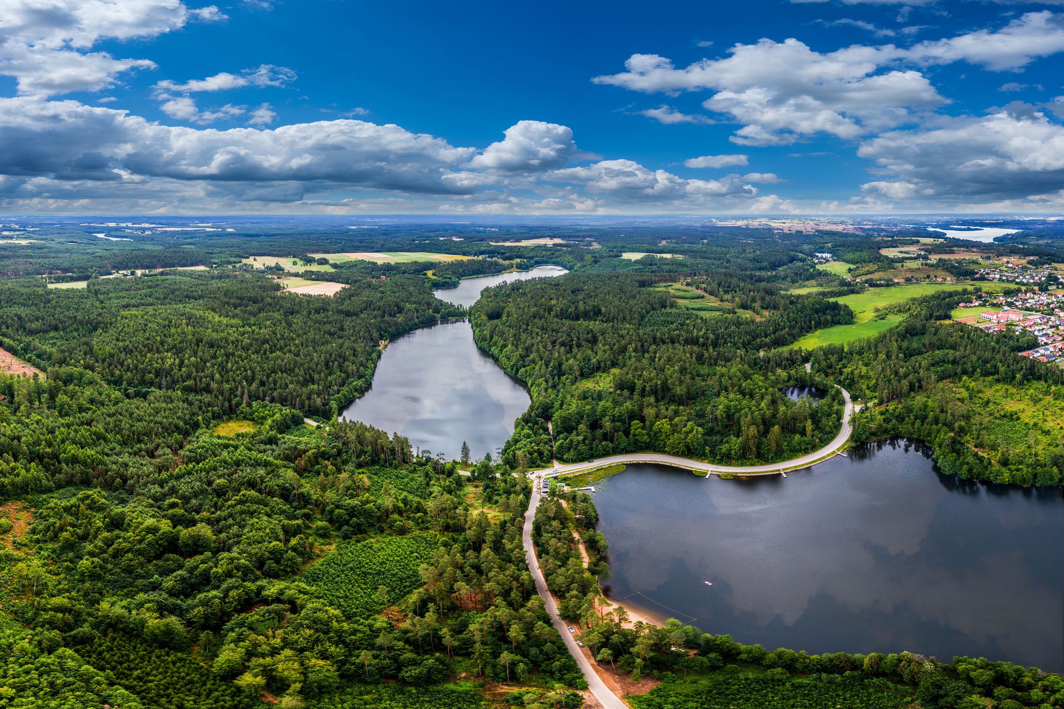 Sulęczyno to niewielka, ale cudownie położona miejscowość