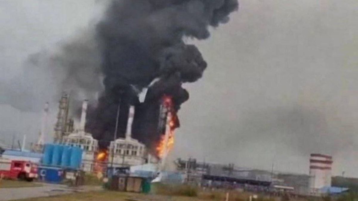 Wybuchł gigantyczny pożar 