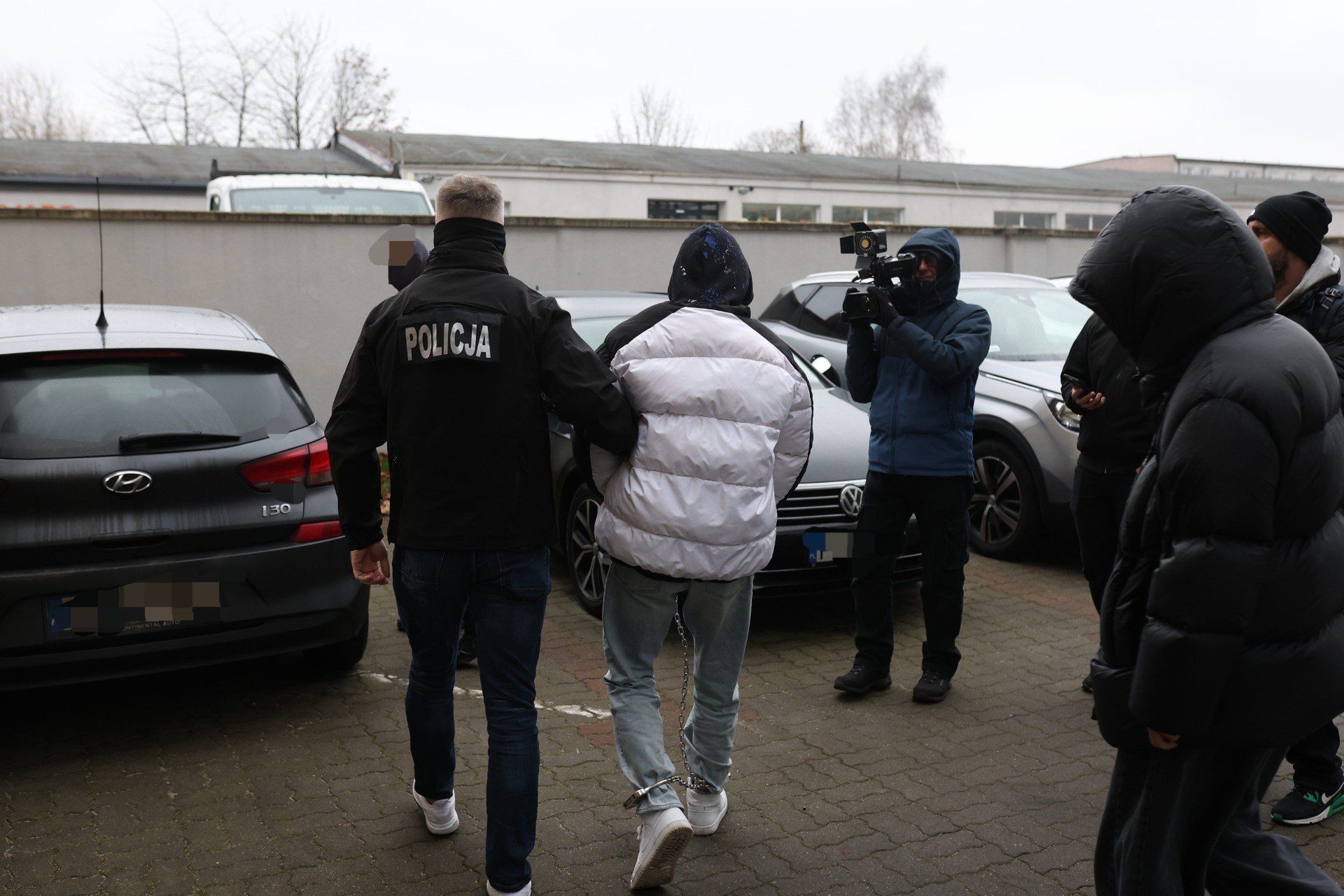 Morderstwo w Słupsku. Podejrzewany doprowadzony do prokuratury.