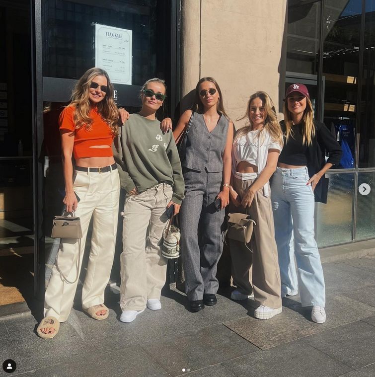 Anna Lewandowska integruje się z WAGs z FC Barcelony