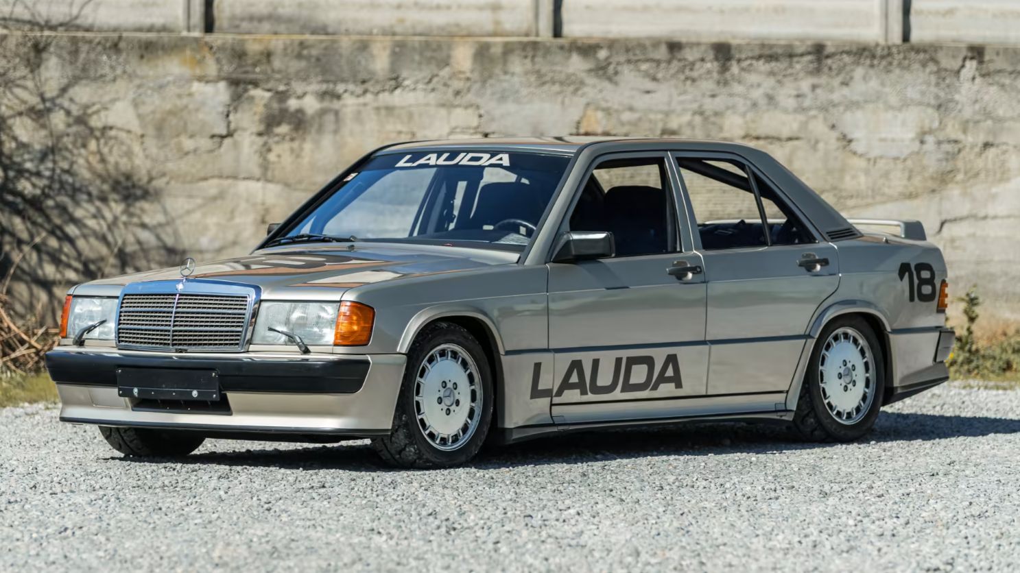 Mercedes 190 2.3-16, którym jeździł Niki Lauda