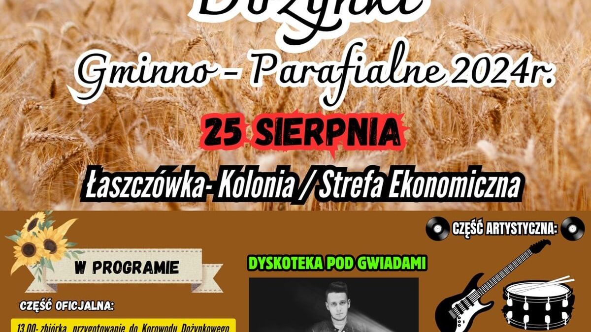 Dożynki w Łaszczówce-Kolonii 2024