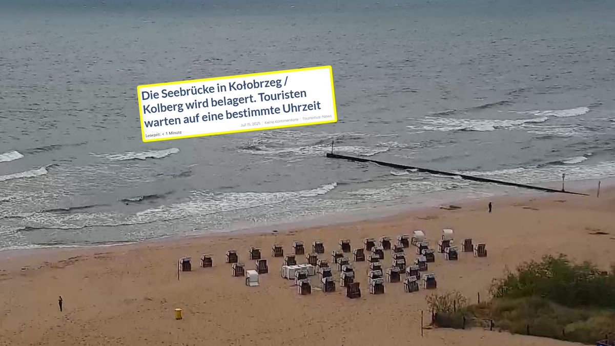 Niemcy piszą o sytuacji w Kołobrzegu.