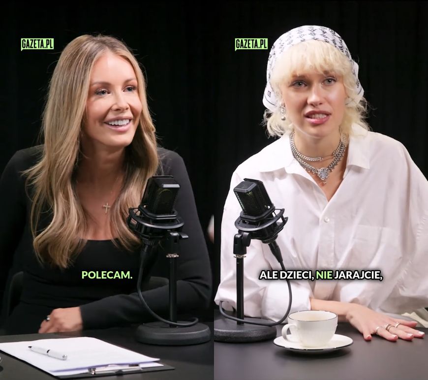 Helena Englert u Małgorzaty Rozenek-Majdan