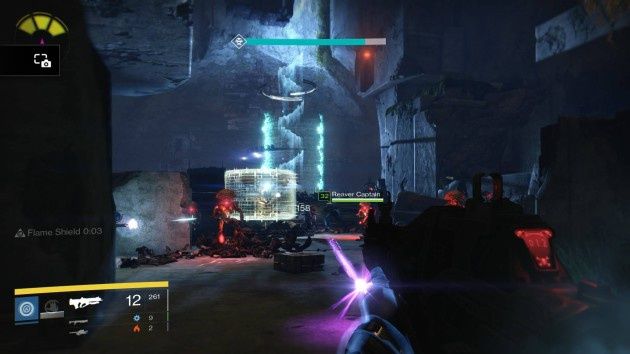 Destiny: House of Wolves - fioletowy laser
