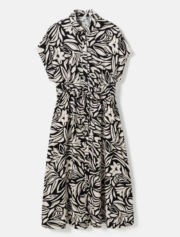 Sukienka koszulowa w kwiatowy wzór z Pepco