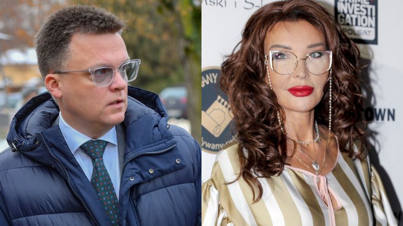 Ewa Minge broni Szymona Hołownię