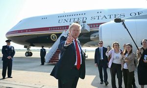 Napisali o Air Force One. Dziennikarze "NYT" wezwani do sądu