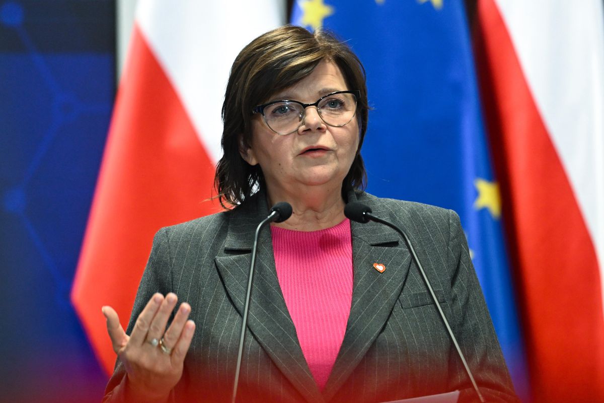 Minister zdrowia Izabela Leszczyna 