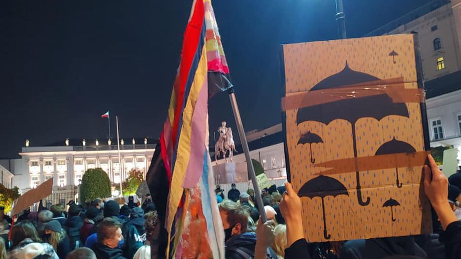 Protest w Warszawie. Podobne manifestacje odbywają się również w innych miejscach w Polsce