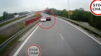 Jazda pod prąd na S17. Mogło dojść do tragedii
