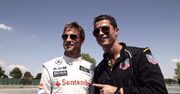 Cristiano Ronaldo i Jenson Button upalają McLareny