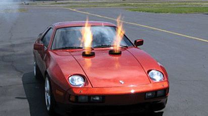 Porsche z silnikiem Boeinga 1