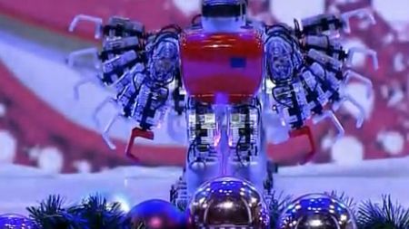 Świąteczne Show w wykonaniu koreańskich robotów [wideo] 1