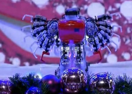 Świąteczne Show w wykonaniu koreańskich robotów [wideo]