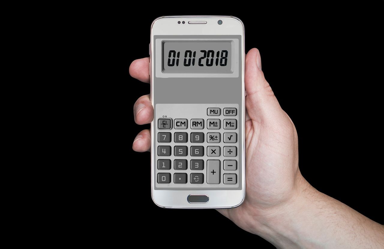 Kalkulator w smartfonie